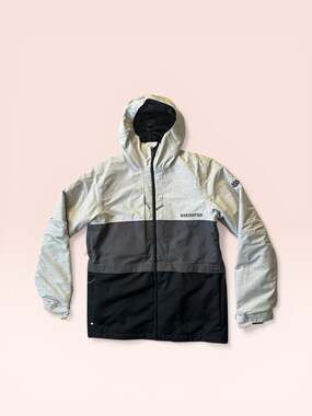 686 Smarty 3-in-1 Form Snowboard Jacket White Heather Colorblock